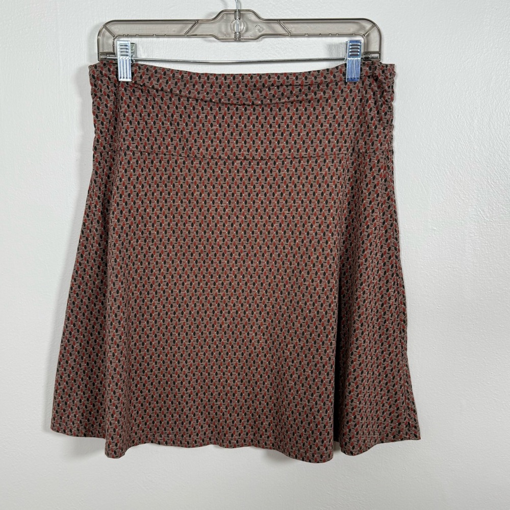 Toad&Co Eco Knit A-Line Skirt Organic Cotton Tencel Size M - Picture 3 of 5
